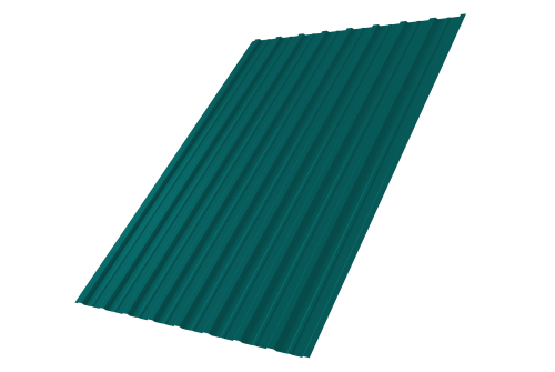 Профнастил С10A 0,45 PE RAL 5021 водная синь