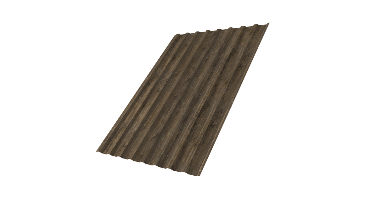 Профнастил С20В 0,45 Print Elite Nordic Wood TwinColor