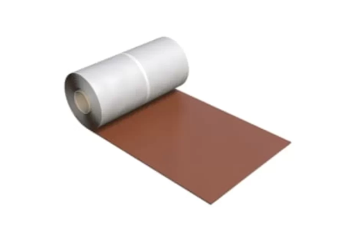 Лента для примыканий V-Flex окрашенный алюминийрулон 300х5000 мм коричневый