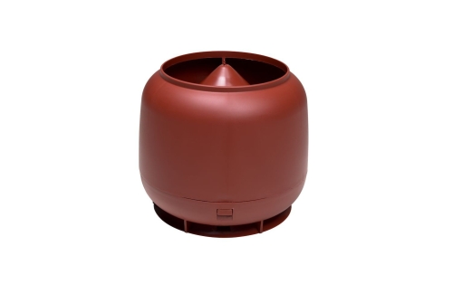 Колпак для трубы d160 красный