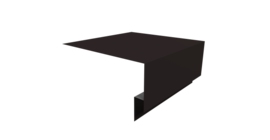 Планка околооконная сложная Экобрус Grand Line 250х75х25 0,5 Satin Matt RAL 9005 черный (2м)