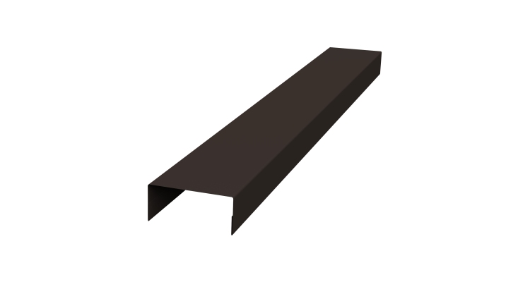 Крышка 30х20 жалюзи Texas 0,5 Rooftop Бархат RR 32 темно-коричневый (2м)