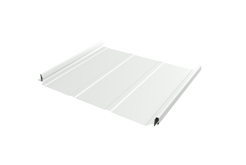 Кликфальц Pro Line Grand Line 0,5 PE с пленкой на замках RAL 9003 сигнальный белый