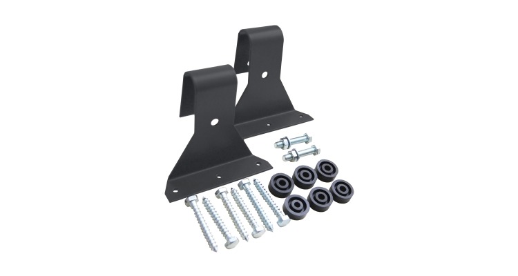 Кронштейн кровельный для лестницы Grand Line RAL 7024 (комплект)