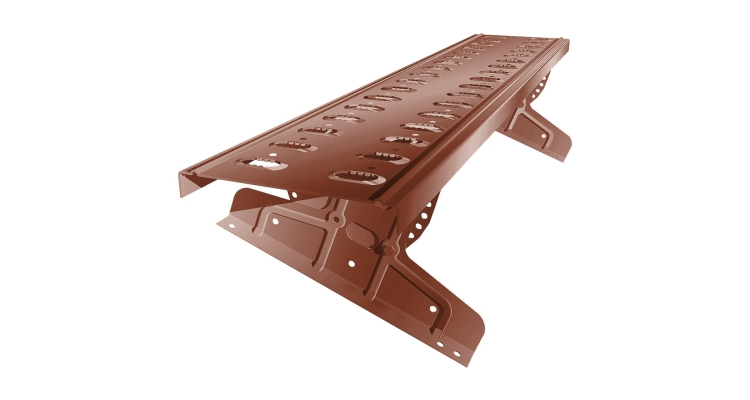 Мостик переходной для натуральной черепицы 2,5 RAL 8004